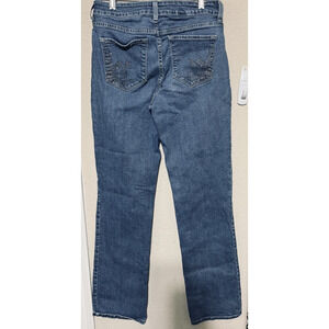 NYDJ Womens Jeans Denim Not Your Daughter's straight leg 2 lift tuck rhinestones